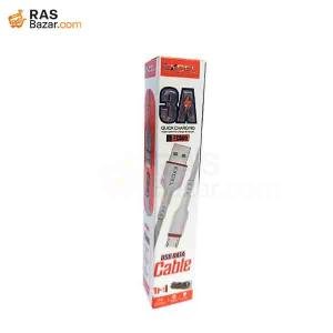 এক্সেল ফাস্ট ডাটা ট্রান্সফার কেবল (3A ফাস্ট চার্জিং, মাইক্রো ইউএসবি/টাইপ-সি/আইওএস)