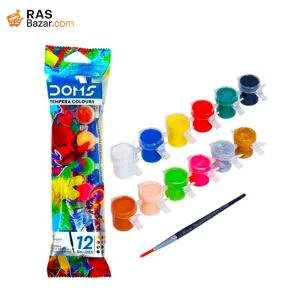 DOMS টেম্পেরা কালার ১২ শেডস – ১ প্যাক