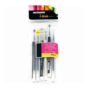 ম্যাটাডর আই-টিন জেল পেন – ব্ল্যাক ইঙ্ক